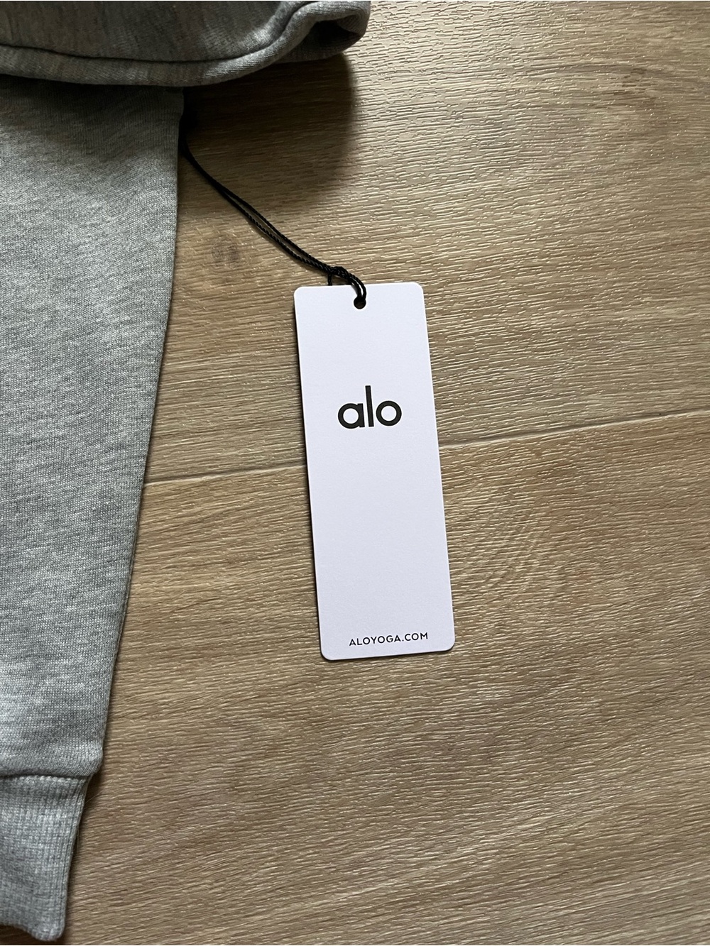 ALO Yoga Men's Grey Quarter-Zip Sweatshirt - Sizes XS, S, L - NEW - Picture 6 of 6